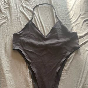 Two piece body suit. Thong. Size XL.